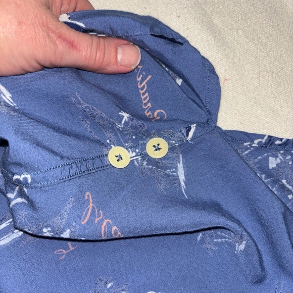 Vintage POLO SPORT‎ Ralph Lauren Paradise Hawaiian Button Down Rayon Shirt XXL - Picture 10 of 10